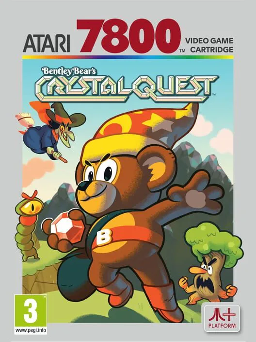 Copertina di Bentley Bear’s Crystal Quest