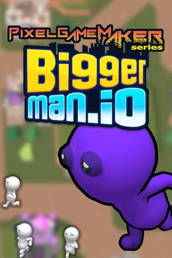 Copertina di Pixel Game Maker Series Biggerman.io