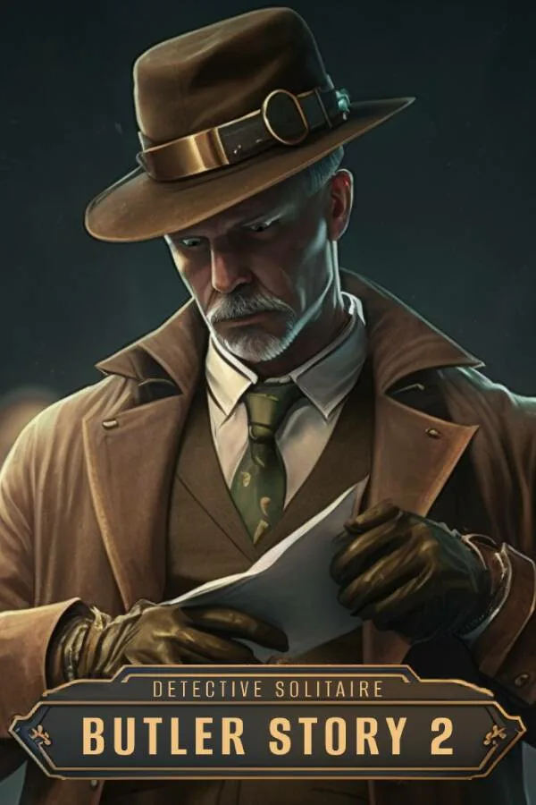 Copertina di Detective Solitaire. Butler Story 2