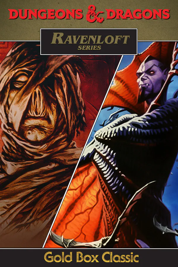 Copertina di Dungeons & Dragons: Ravenloft Series