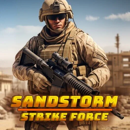 Copertina di Sandstorm Strike Force