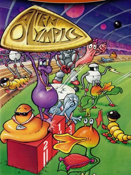 Copertina di Alien Olympics