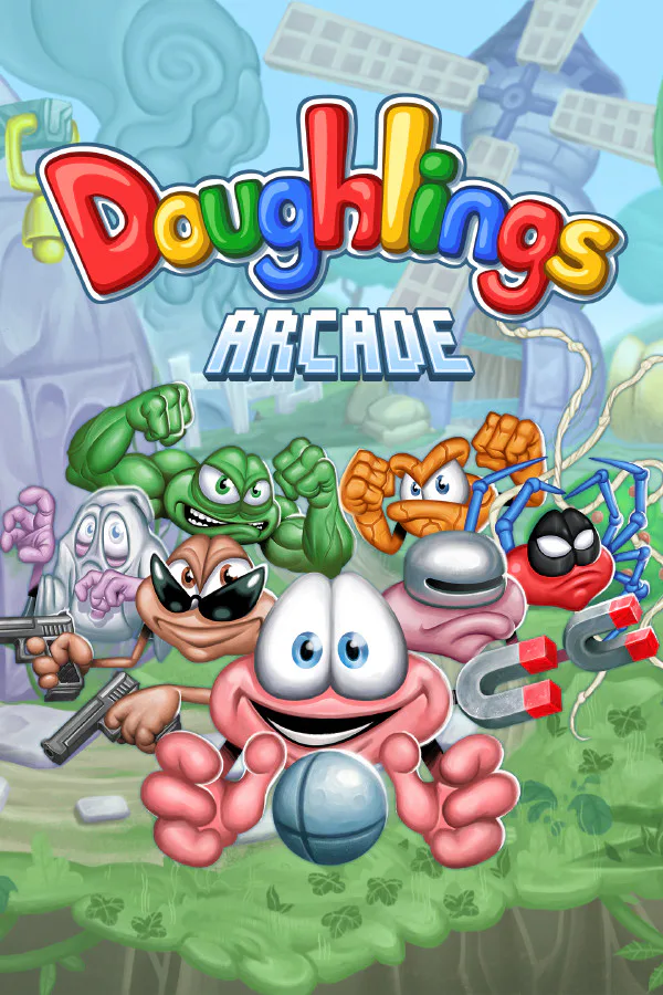 Copertina di Doughlings: Arcade