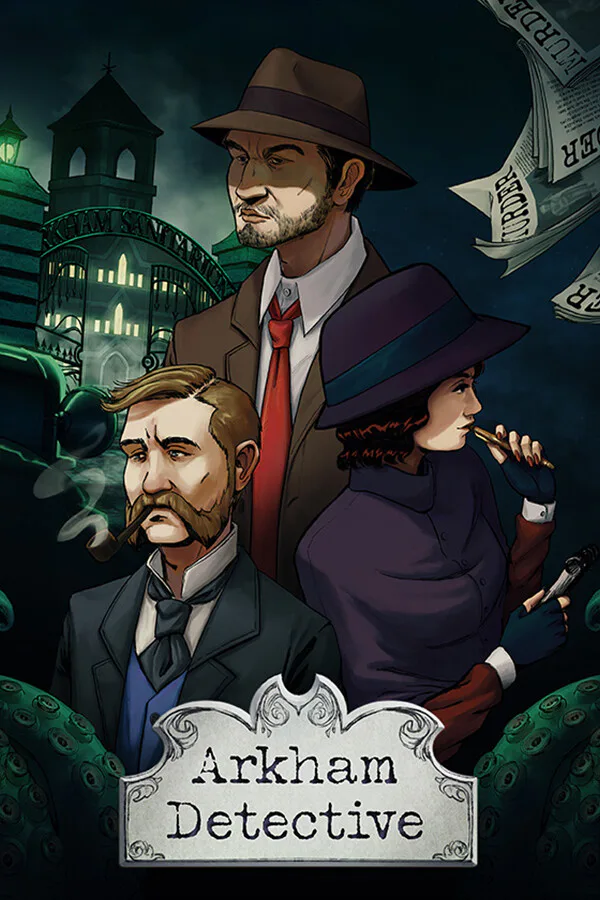 Copertina di Arkham Detective