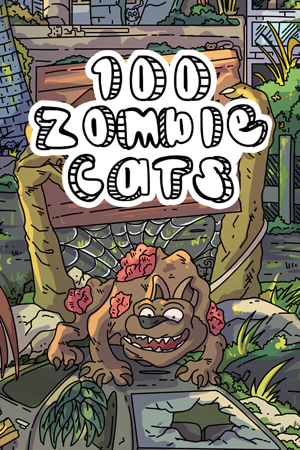 Copertina di 100 Zombie Cats