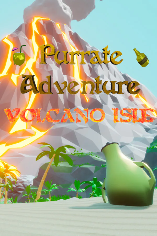 Copertina di Purrate Adventure: Volcano Isle