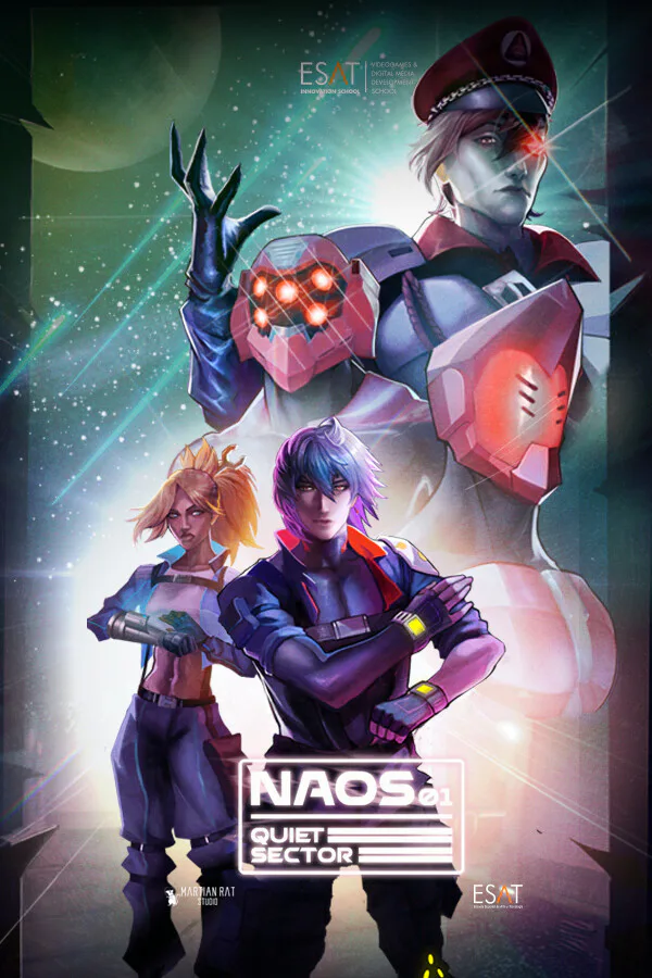 Copertina di NAOS-01: The Quiet Sector