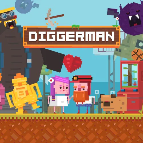 Copertina di Diggerman