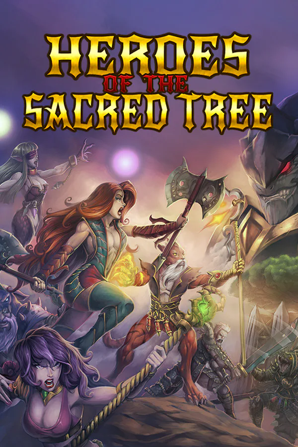 Copertina di Heroes of The Sacred Tree