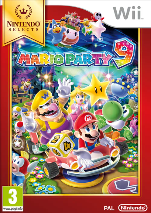 Copertina di Mario Party 9