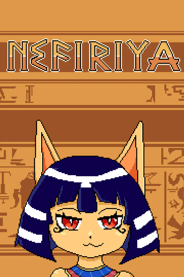 Copertina di Nefiriya and the Sands of Eternity