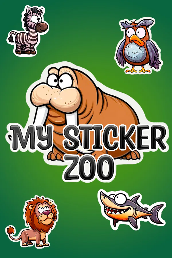 Copertina di My Sticker Zoo
