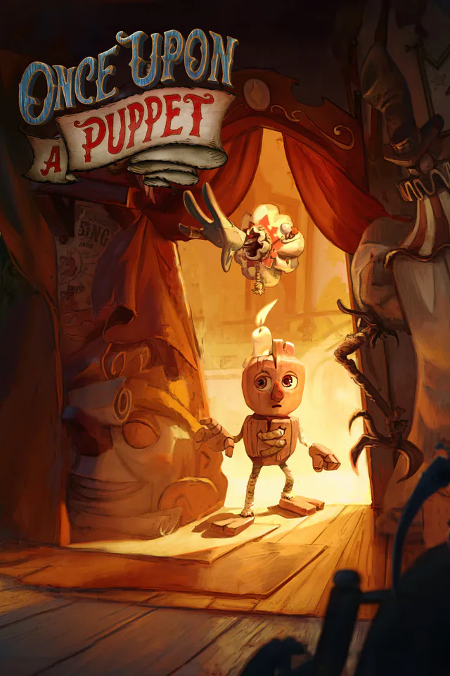 Copertina di Once Upon a Puppet
