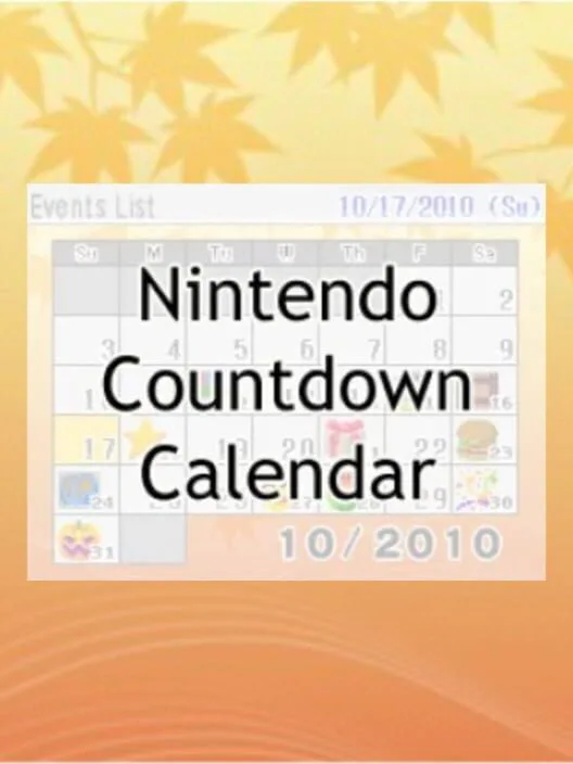 Copertina di Nintendo Countdown Calendar