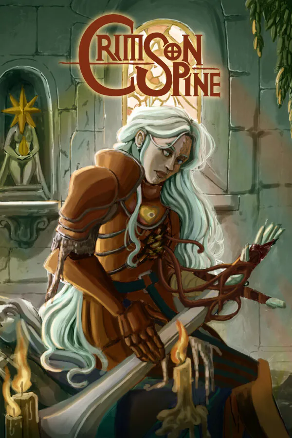 Copertina di Crimson Spine