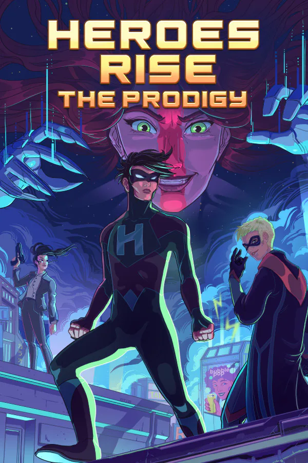 Copertina di Heroes Rise: The Prodigy