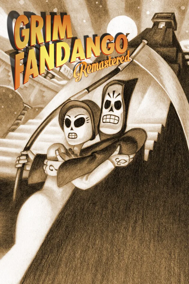 Copertina di Grim Fandango Remastered