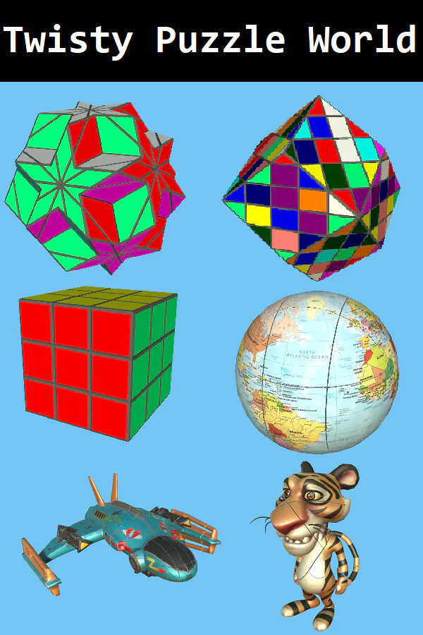 Copertina di Twisty Puzzle World