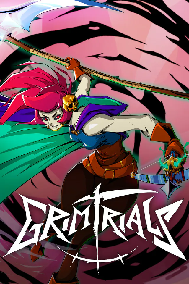 Copertina di Grim Trials