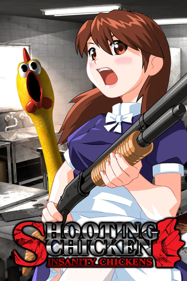 Copertina di Shooting Chicken Insanity Chickens