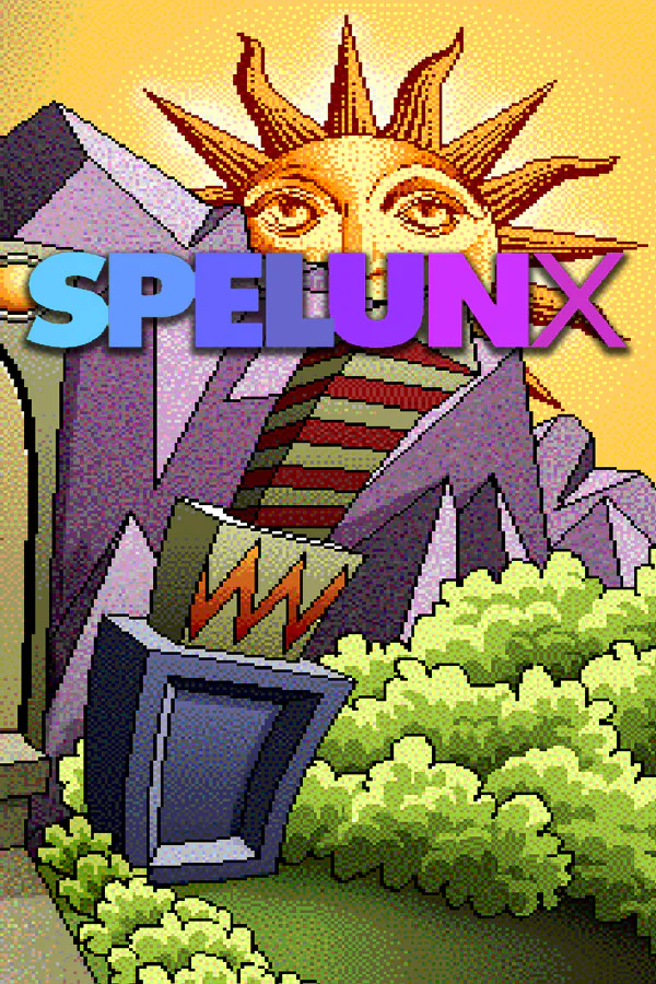 Copertina di Spelunx and the Caves of Mr. Seudo