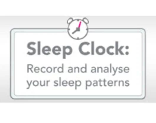 Copertina di Sleep Clock: Record and Analyse Your Sleep Patterns