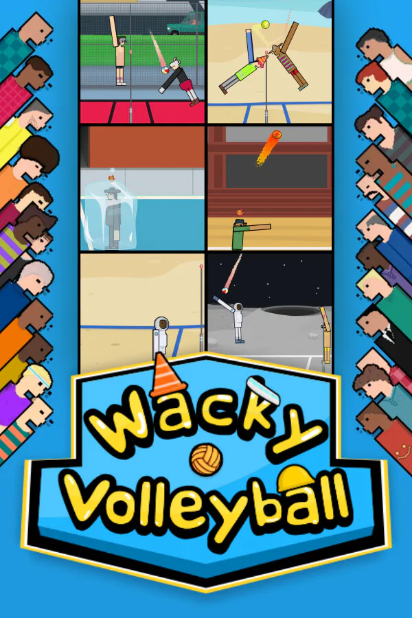 Copertina di Wacky Volleyball