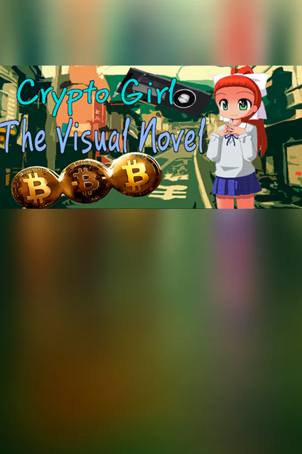 Copertina di Crypto Girl The Visual Novel
