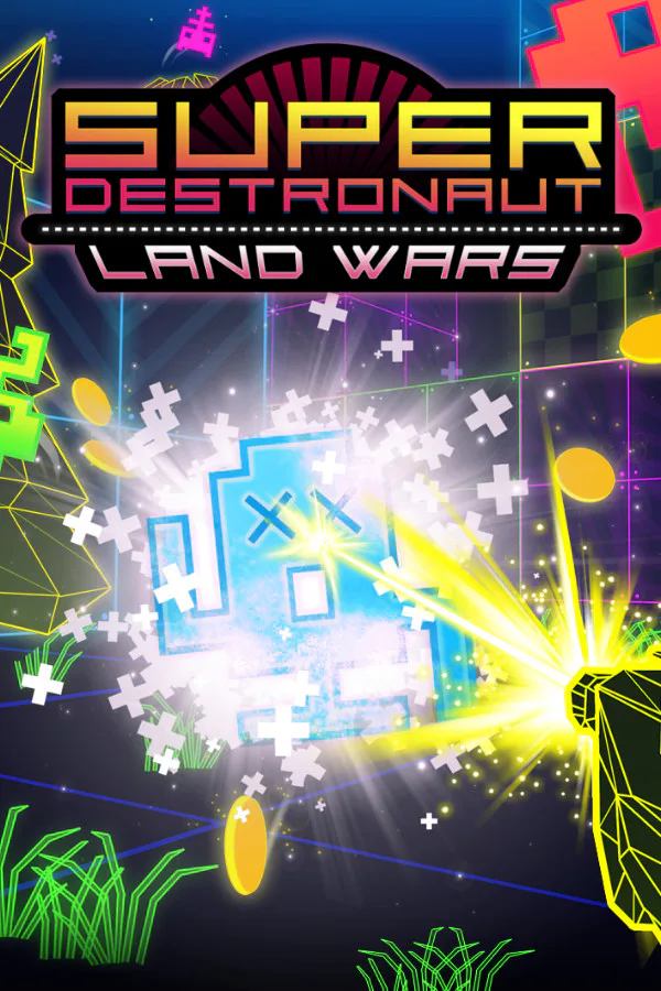 Copertina di Super Destronaut: Land Wars