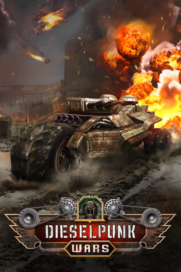 Copertina di Dieselpunk Wars