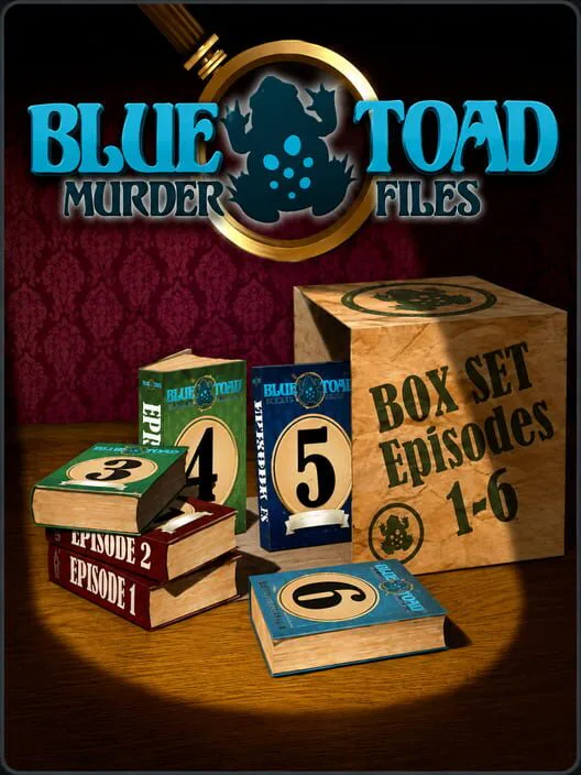 Copertina di Blue Toad Murder Files