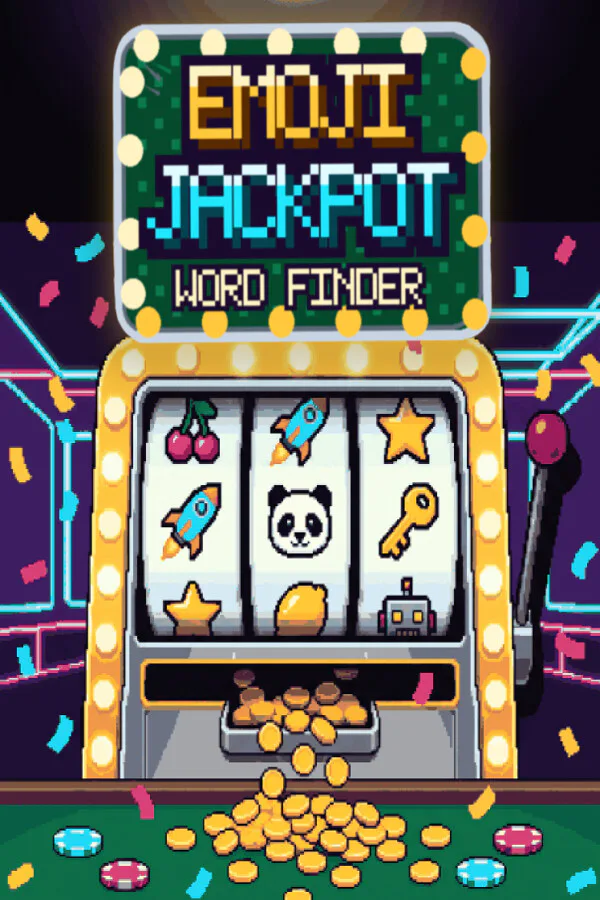 Copertina di EMOJI JACKPOT: Word Finder