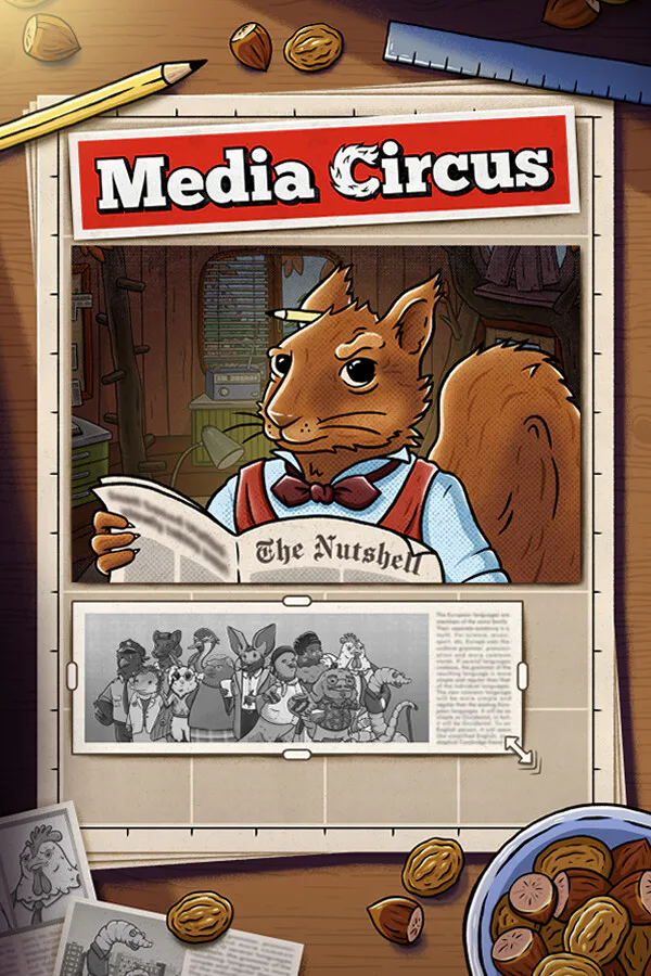 Copertina di Media Circus