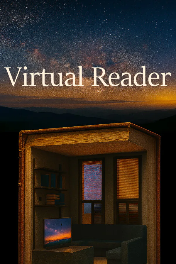 Copertina di Virtual Reader (VR book reader)