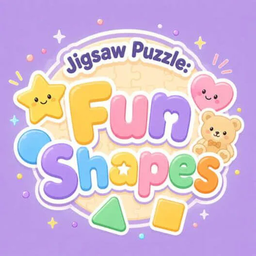 Copertina di Jigsaw Puzzle: Fun Shapes