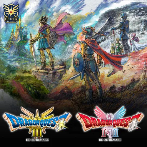 Copertina di DRAGON QUEST - La trilogia di Erdrick in HD-2D