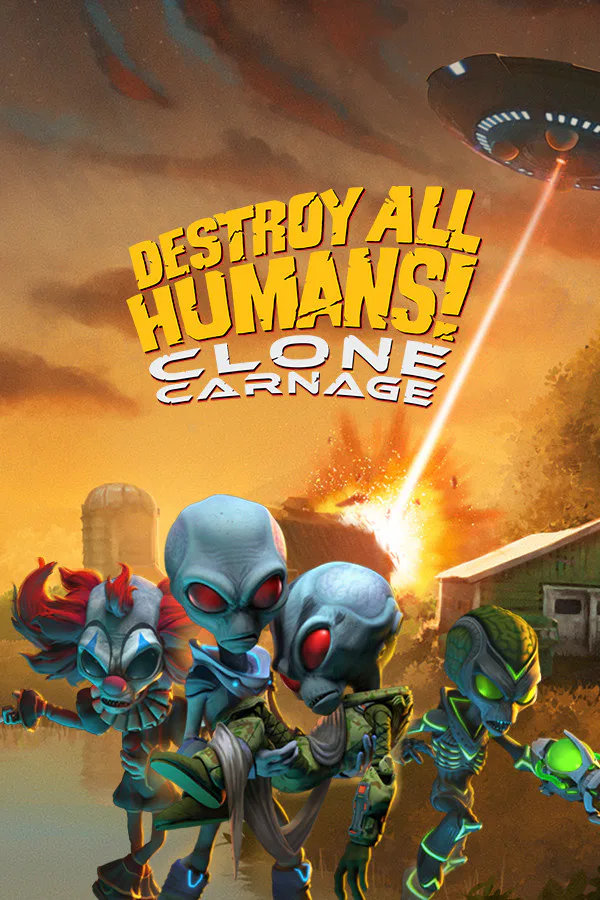 Copertina di Destroy All Humans! – Clone Carnage
