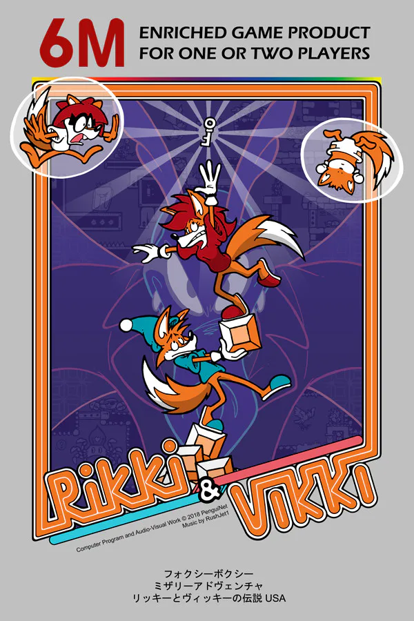 Copertina di Rikki & Vikki