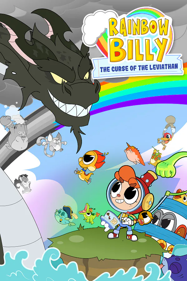 Copertina di Rainbow Billy: The Curse of the Leviathan