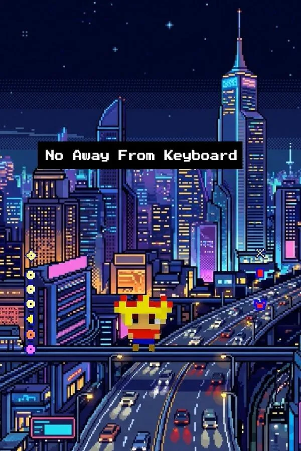 Copertina di No Away From Keyboard