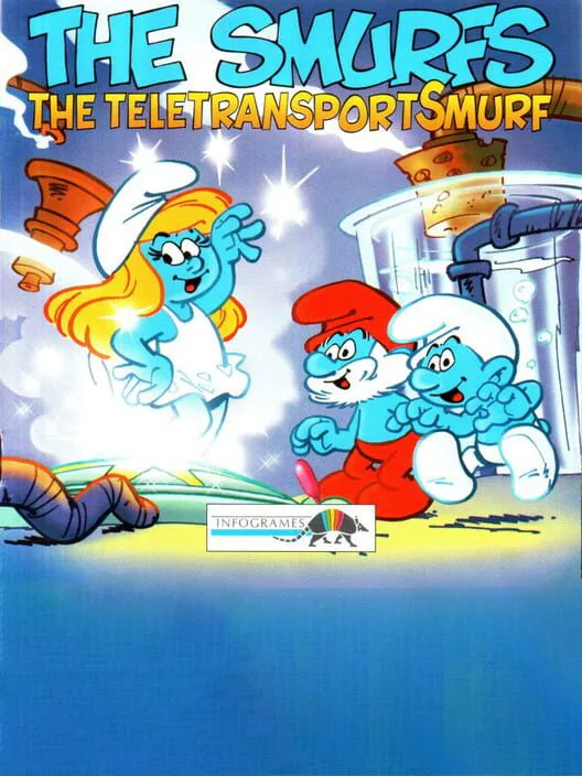 Copertina di The Teletransport Smurf