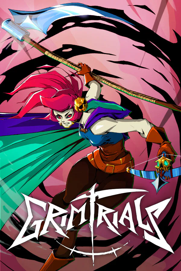 Copertina di Grim Trials