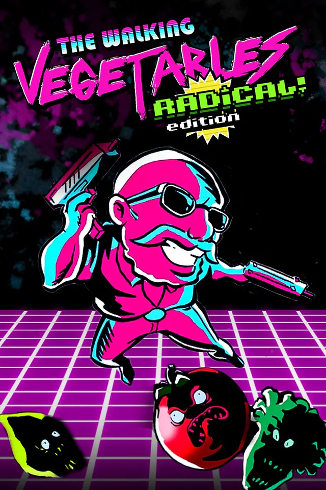 Copertina di The Walking Vegetables: Radical Edition