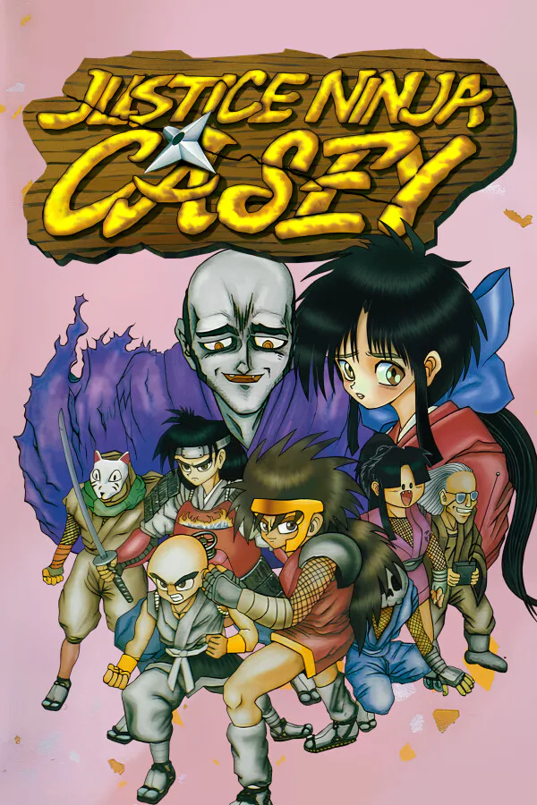 Copertina di Justice Ninja Casey