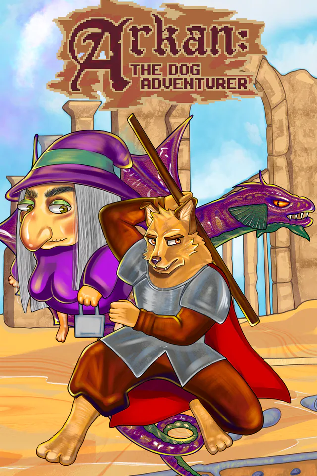 Copertina di Arkan: The dog adventurer