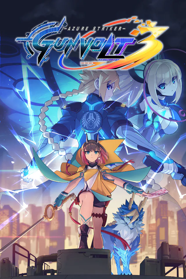 Copertina di Azure Striker GUNVOLT 3