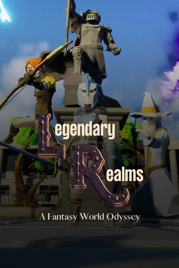 Copertina di Legendary Realms: A Fantasy World Odyssey