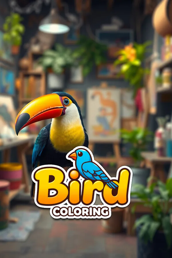 Copertina di Bird Coloring