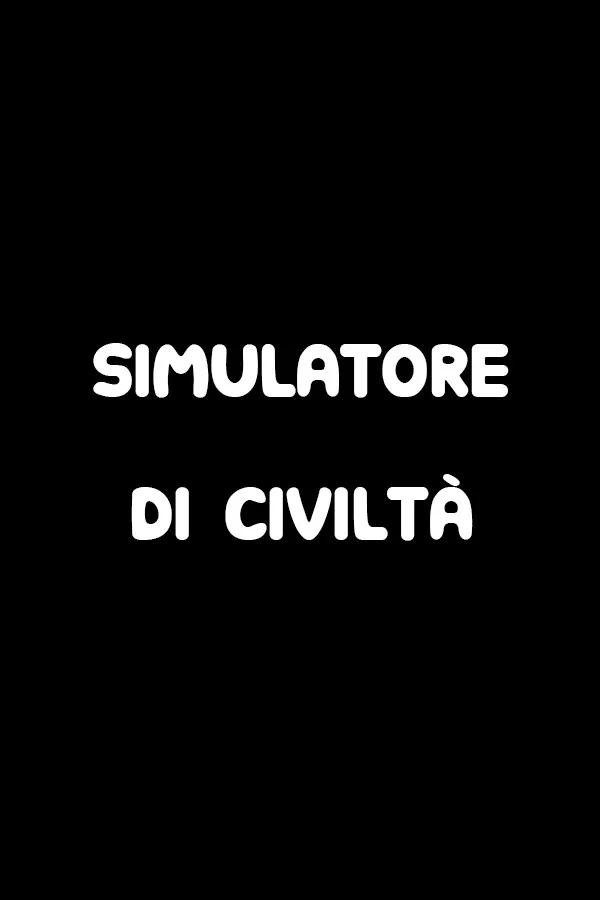 Copertina di Simulatore di civiltà