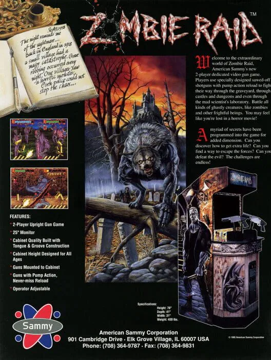 Copertina di Zombie Raid